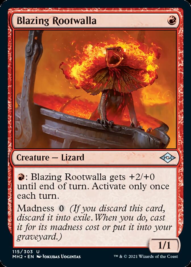 Blazing Rootwalla [Modern Horizons 2] | Exor Games Summserside