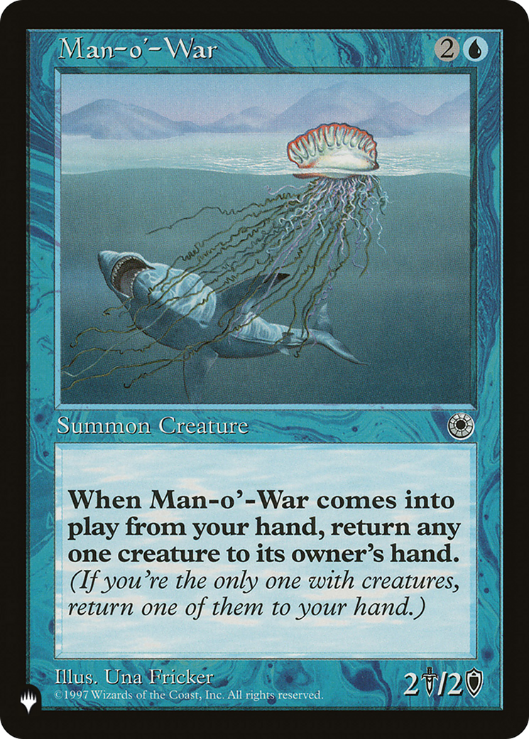 Man-o'-War (POR) [The List Reprints] | Exor Games Summserside