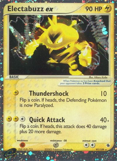 Electabuzz ex (97/109) [EX: Ruby & Sapphire] | Exor Games Summserside