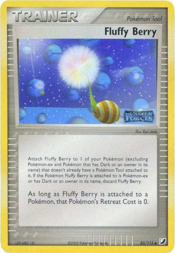 Fluffy Berry (85/115) (Stamped) [EX: Unseen Forces] | Exor Games Summserside