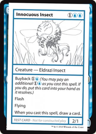 Innocuous Insect (2021 Edition) [Mystery Booster Playtest Cards] | Exor Games Summserside