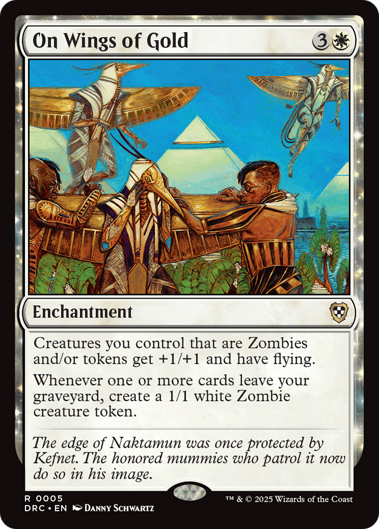 On Wings of Gold [Aetherdrift Commander] | Exor Games Summserside