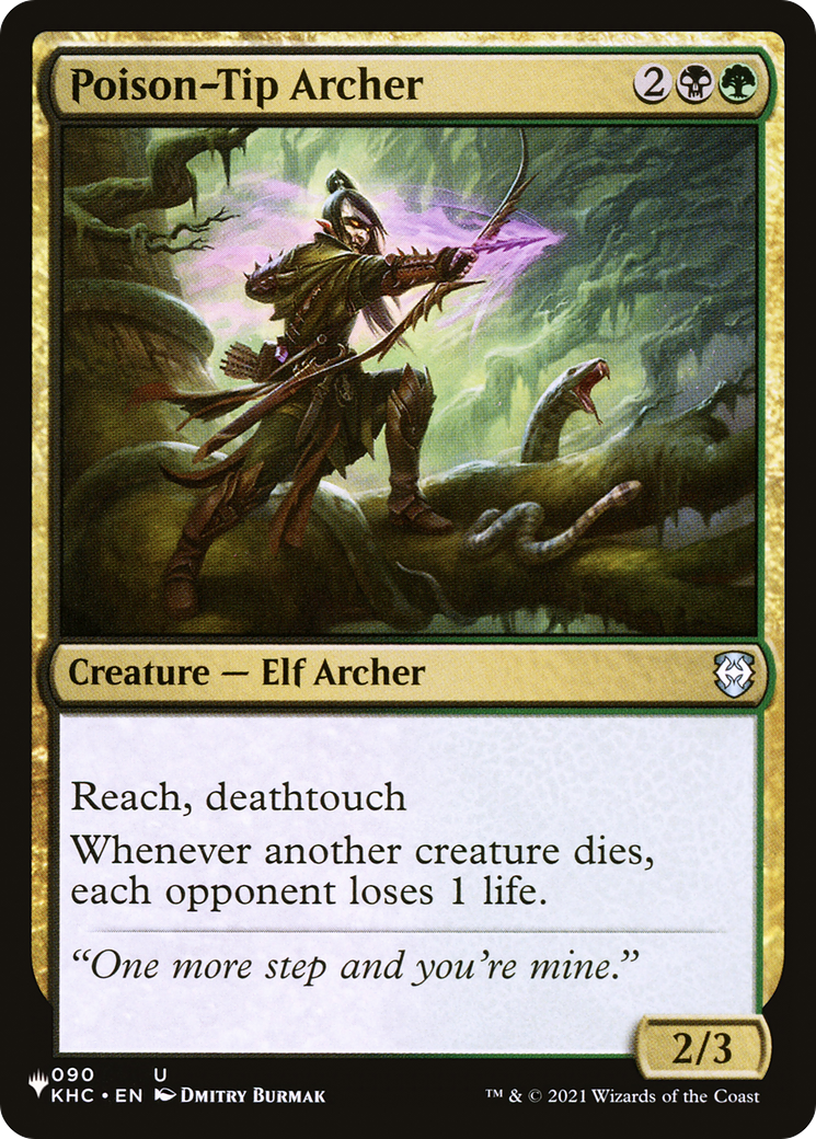 Poison-Tip Archer [The List] | Exor Games Summserside