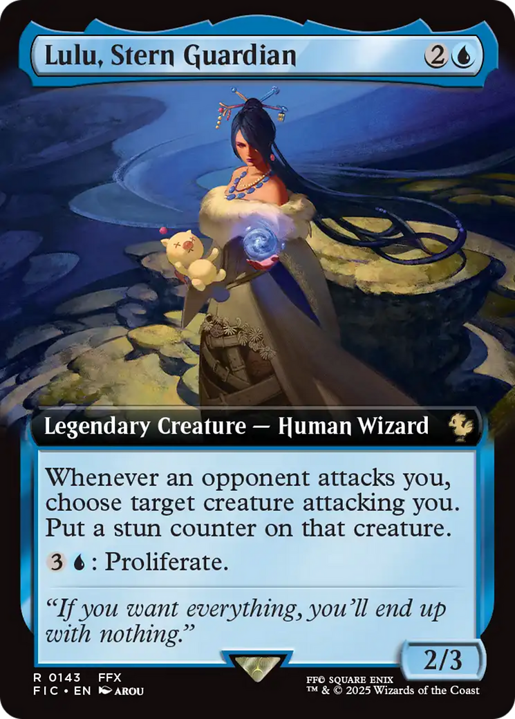 Lulu, Stern Guardian (Extended Art) [FINAL FANTASY Commander] | Exor Games Summserside