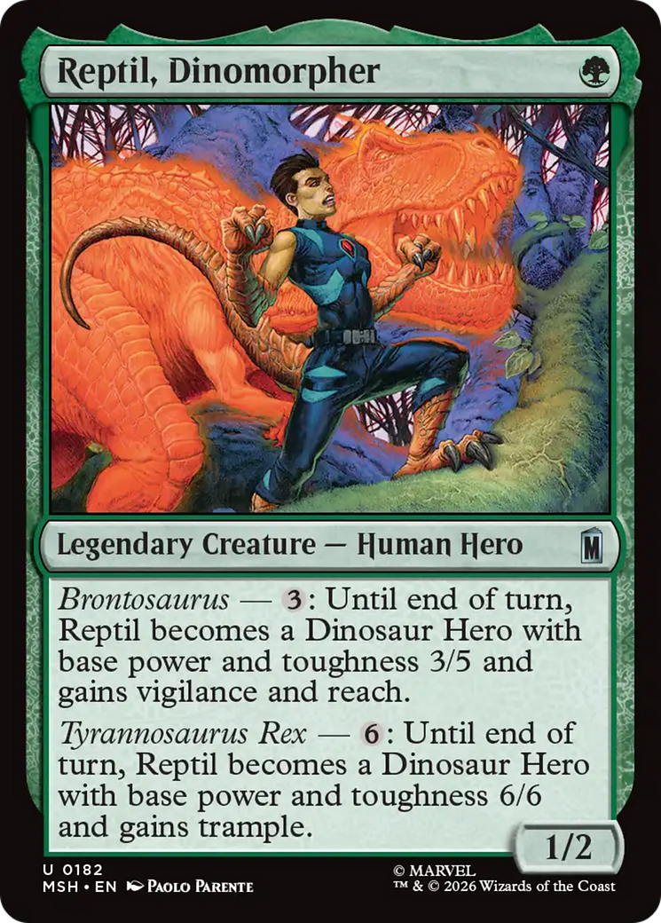 Reptil, Dinomorpher [Marvel Super Heroes] | Exor Games Summserside