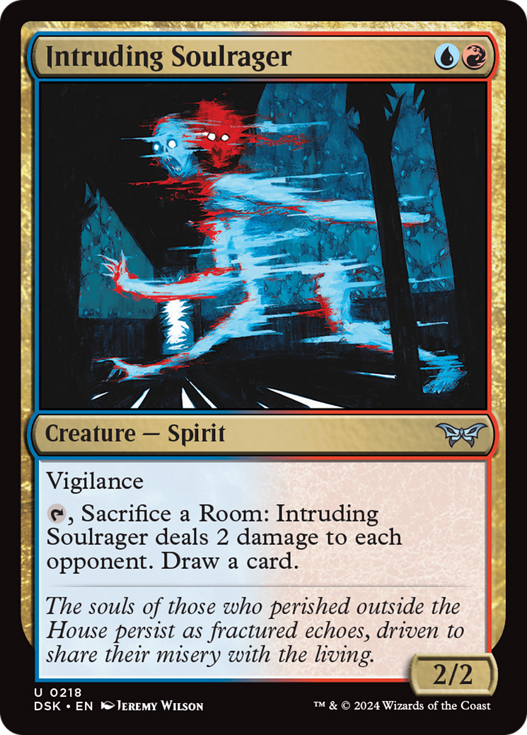 Intruding Soulrager [Duskmourn: House of Horror] | Exor Games Summserside