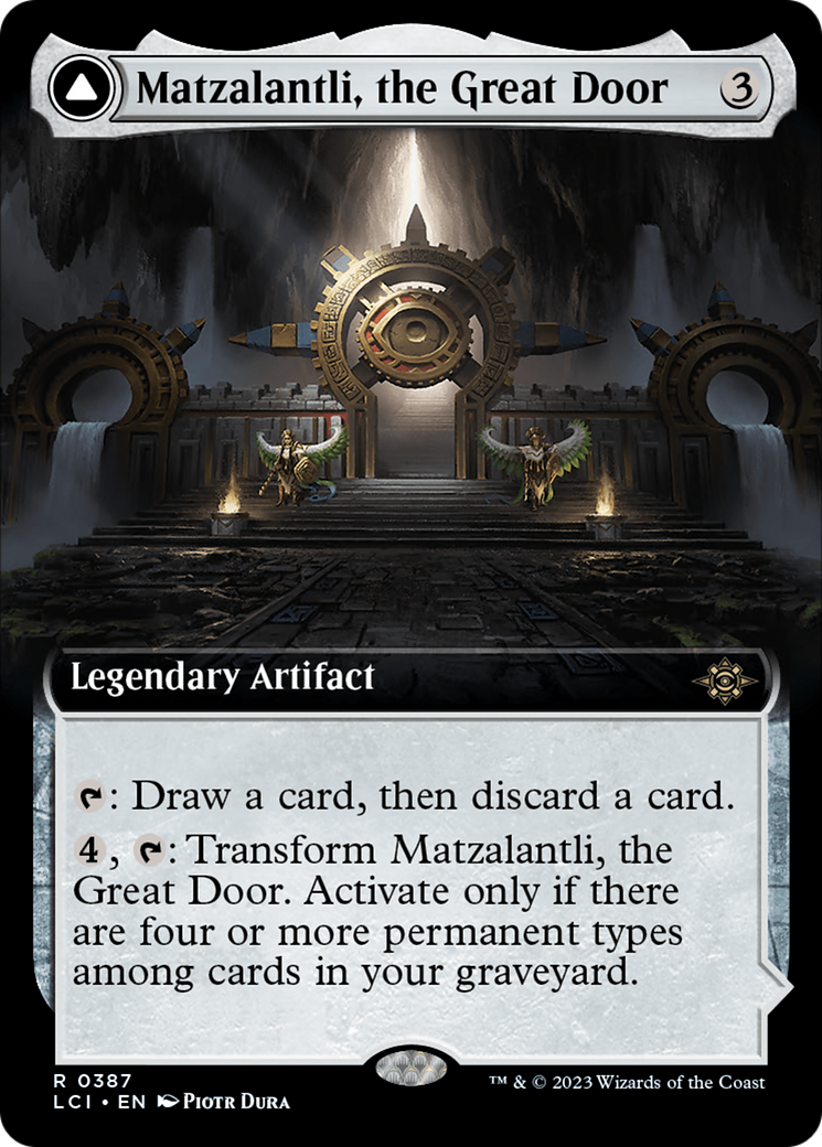 Matzalantli, the Great Door // The Core (Extended Art) [The Lost Caverns of Ixalan] | Exor Games Summserside