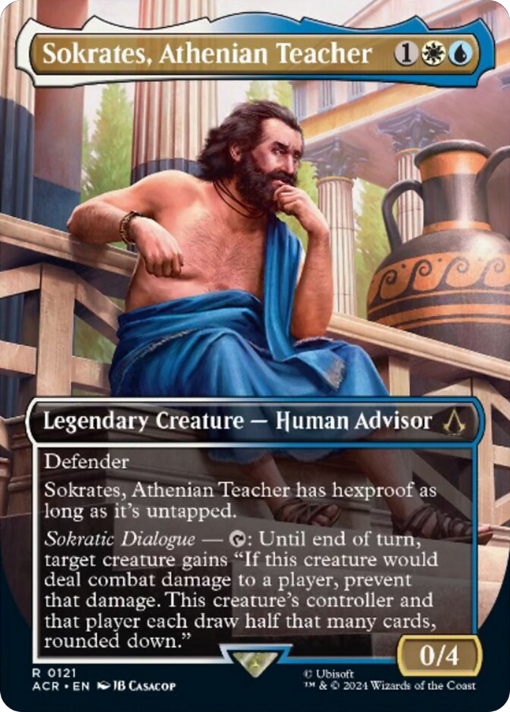 Sokrates, Athenian Teacher (Borderless) [Assassin's Creed] | Exor Games Summserside