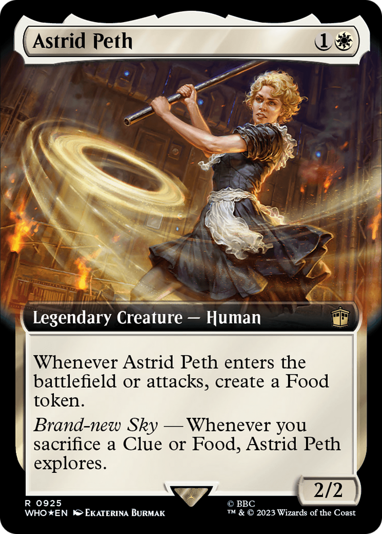 Astrid Peth (Extended Art) (Surge Foil) [Doctor Who] | Exor Games Summserside