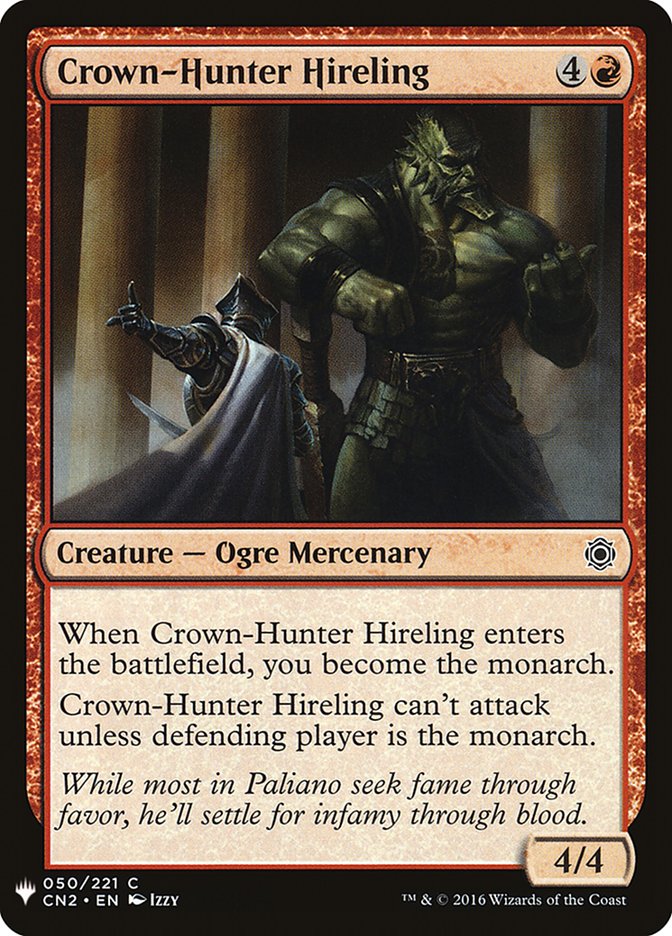 Crown-Hunter Hireling [Mystery Booster] | Exor Games Summserside