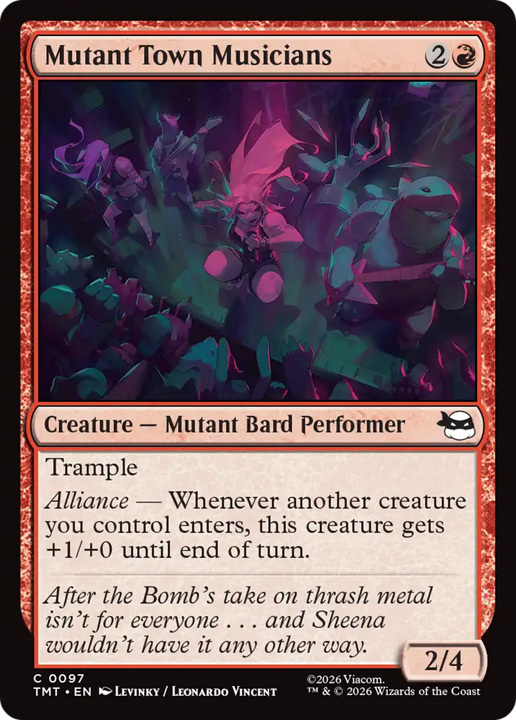 Mutant Town Musicians [Teenage Mutant Ninja Turtles] | Exor Games Summserside