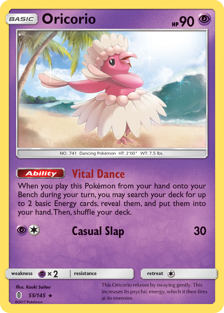 Oricorio (55/145) [Sun & Moon: Guardians Rising] | Exor Games Summserside