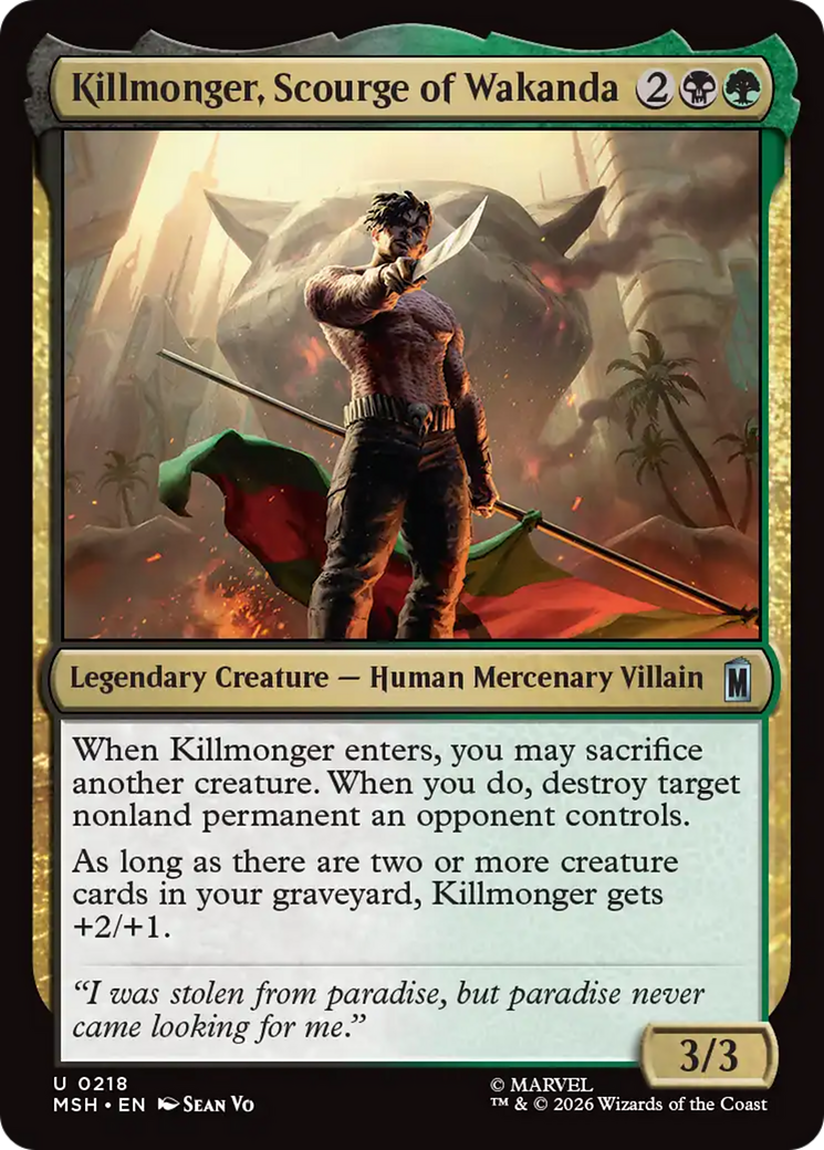 Killmonger, Scourge of Wakanda [Marvel Super Heroes] | Exor Games Summserside
