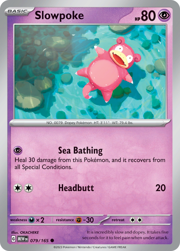 Slowpoke (079/165) [Scarlet & Violet: 151] | Exor Games Summserside