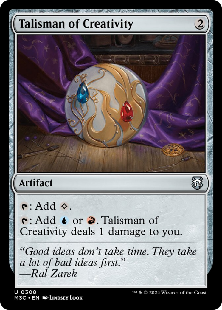 Talisman of Creativity [Modern Horizons 3 Commander] | Exor Games Summserside