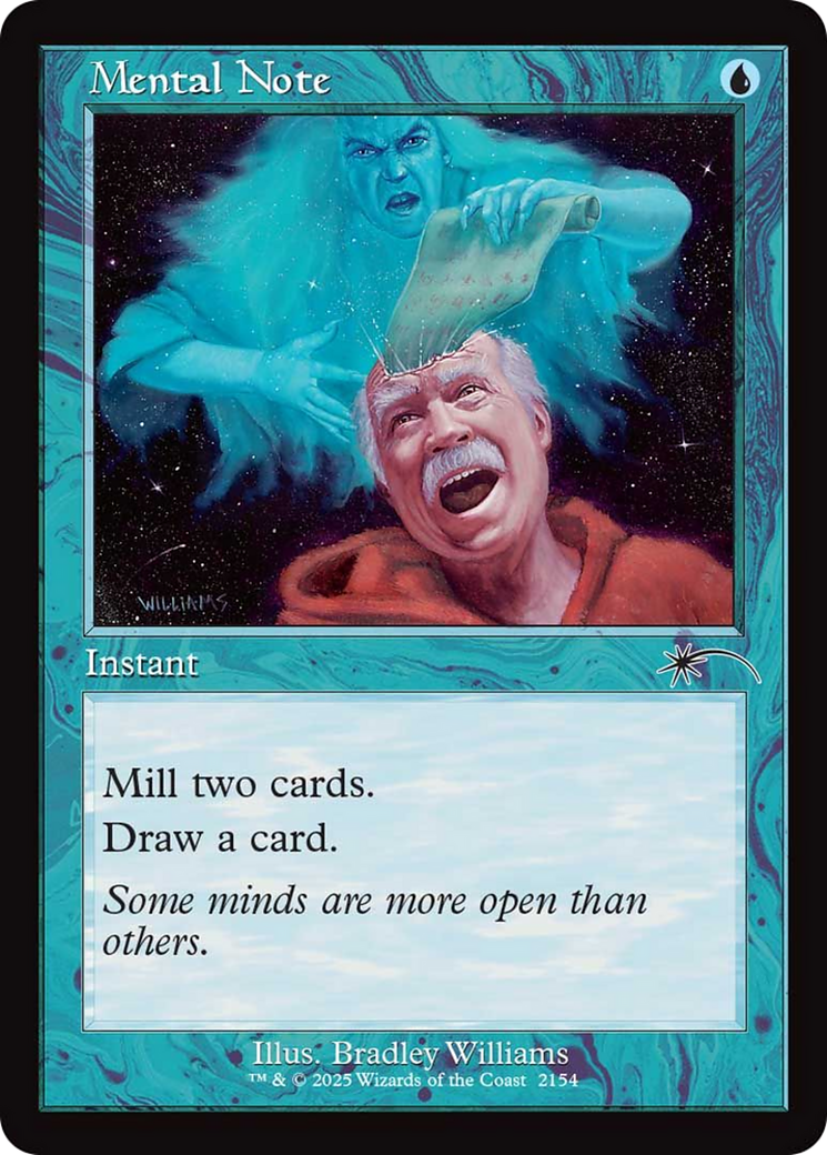 Mental Note (Retro Frame) [Secret Lair Drop Series] | Exor Games Summserside