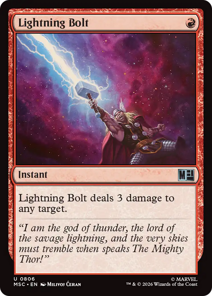 Lightning Bolt [Marvel Super Heroes Commander] | Exor Games Summserside