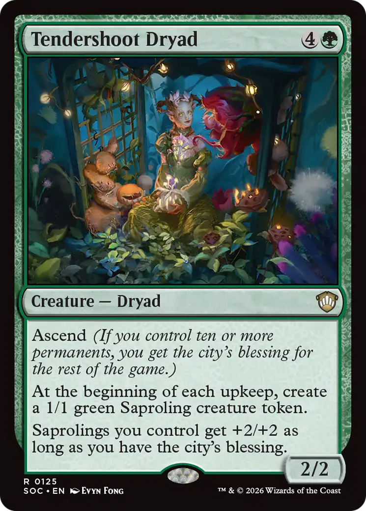 Tendershoot Dryad [Secrets of Strixhaven Commander] | Exor Games Summserside