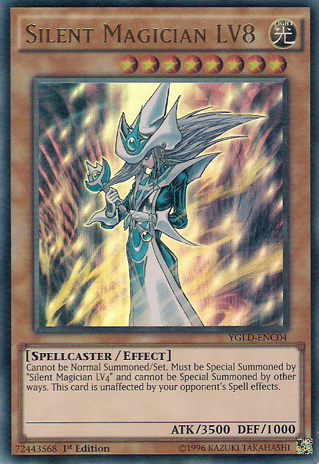 Silent Magician LV8 [YGLD-ENC04] Ultra Rare | Exor Games Summserside