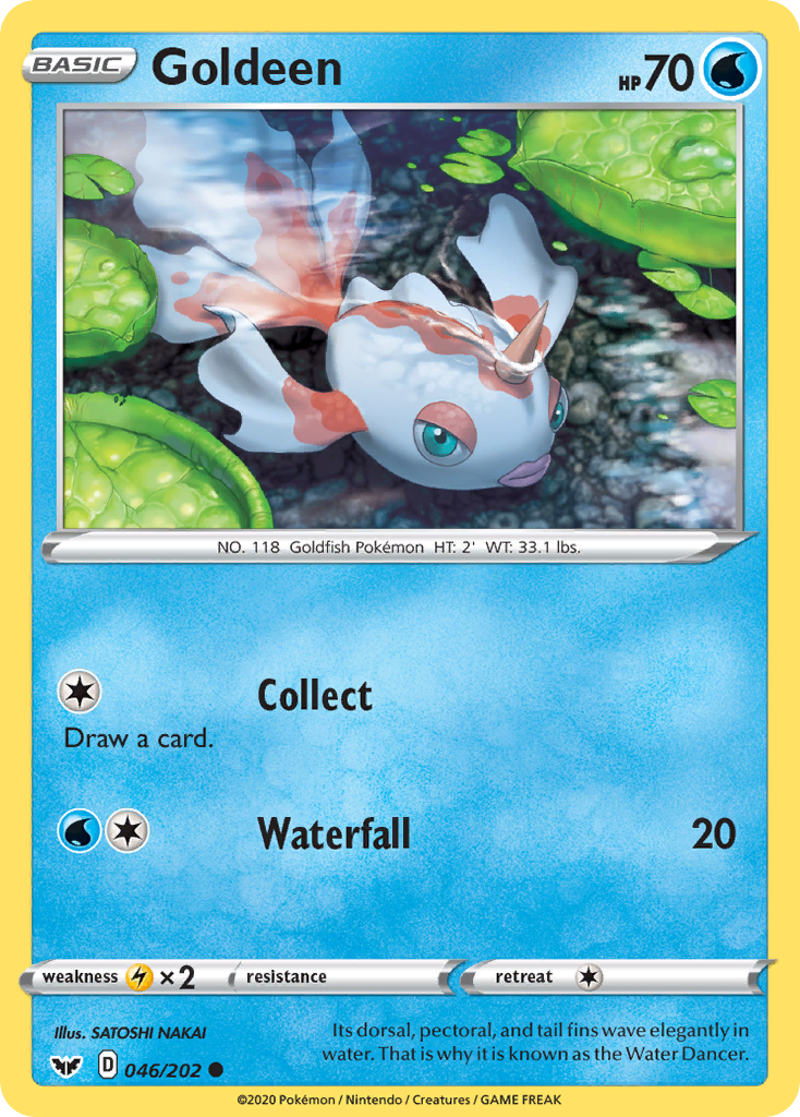 Goldeen (046/202) [Sword & Shield: Base Set] | Exor Games Summserside