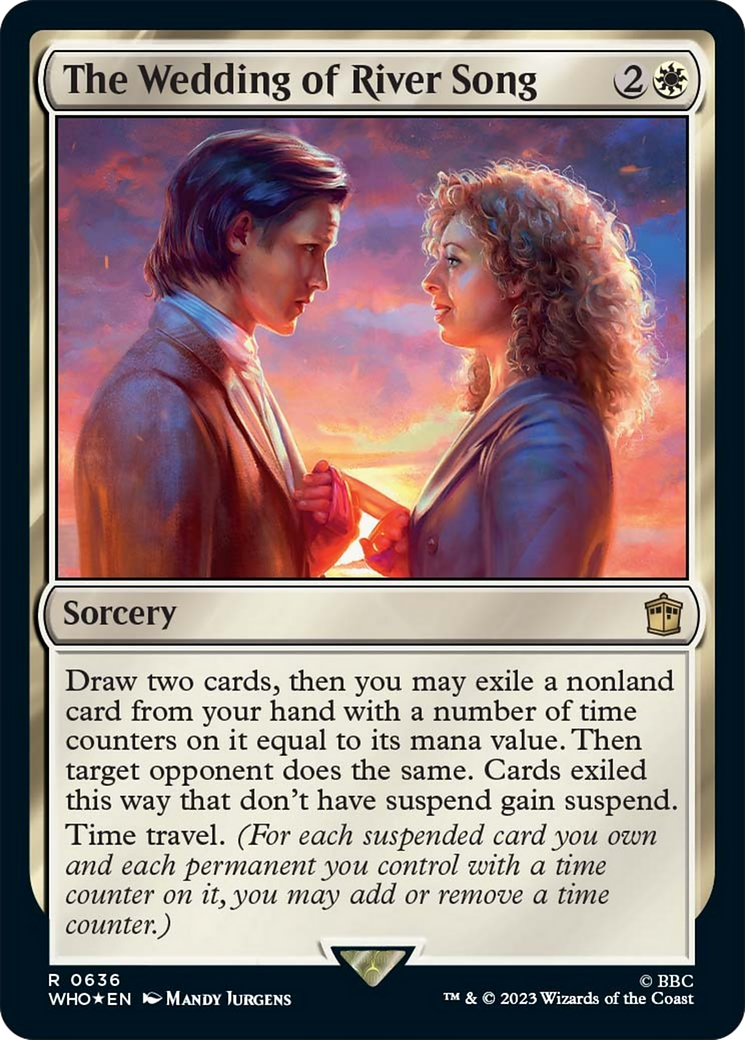 The Wedding of River Song (Surge Foil) [Doctor Who] | Exor Games Summserside