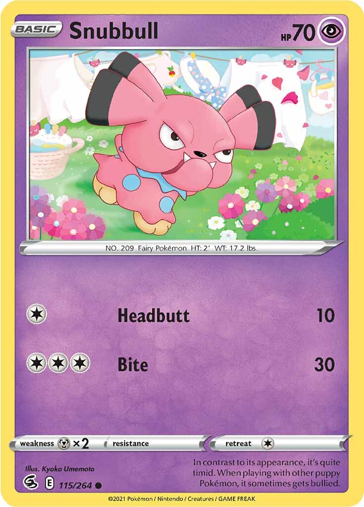 Snubbull (115/264) [Sword & Shield: Fusion Strike] | Exor Games Summserside