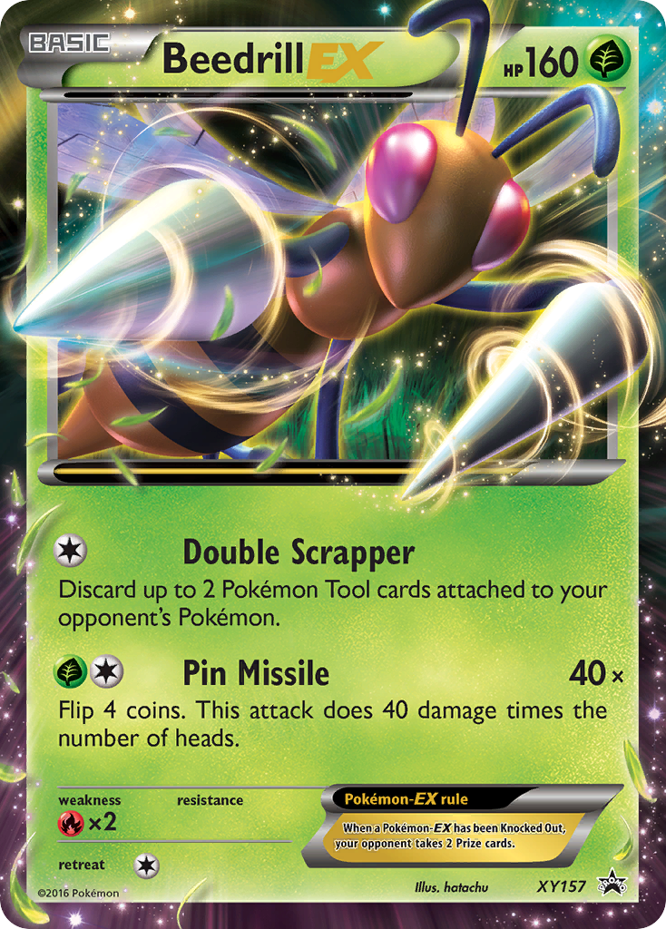 Beedrill EX (XY157) [XY: Black Star Promos] | Exor Games Summserside