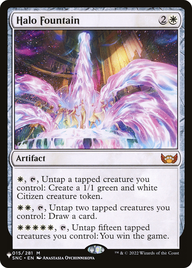 Halo Fountain [The List] | Exor Games Summserside