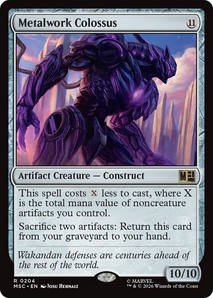 Metalwork Colossus [Marvel Super Heroes Commander] | Exor Games Summserside
