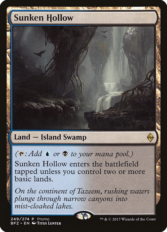 Sunken Hollow (Promo) [Standard Showdown Promos] | Exor Games Summserside