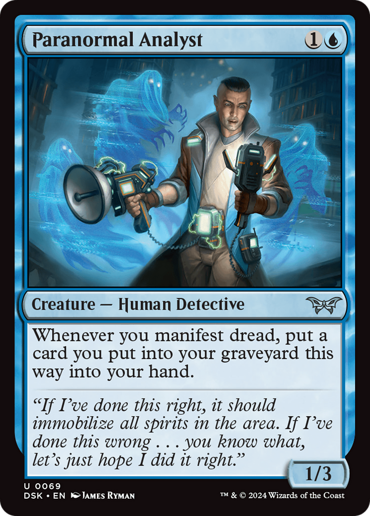 Paranormal Analyst [Duskmourn: House of Horror] | Exor Games Summserside