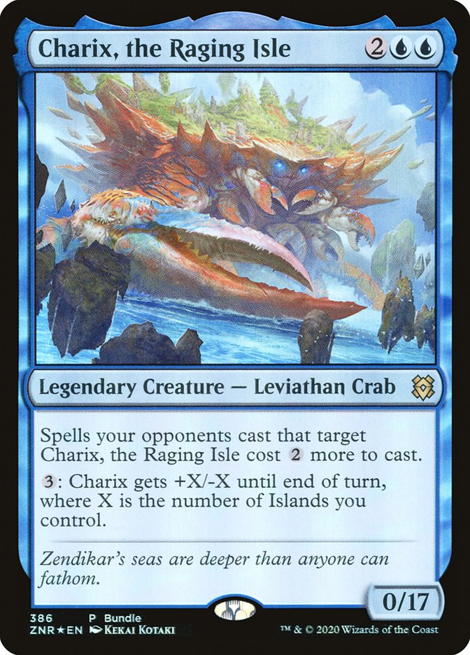 Charix, the Raging Isle (386) [Zendikar Rising Promos] | Exor Games Summserside