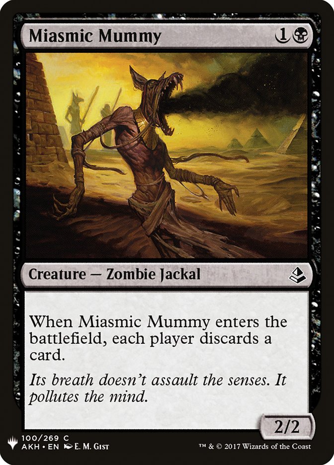 Miasmic Mummy [Mystery Booster] | Exor Games Summserside