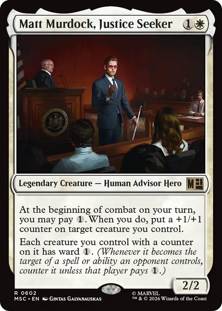 Matt Murdock, Justice Seeker [Marvel Super Heroes Commander] | Exor Games Summserside