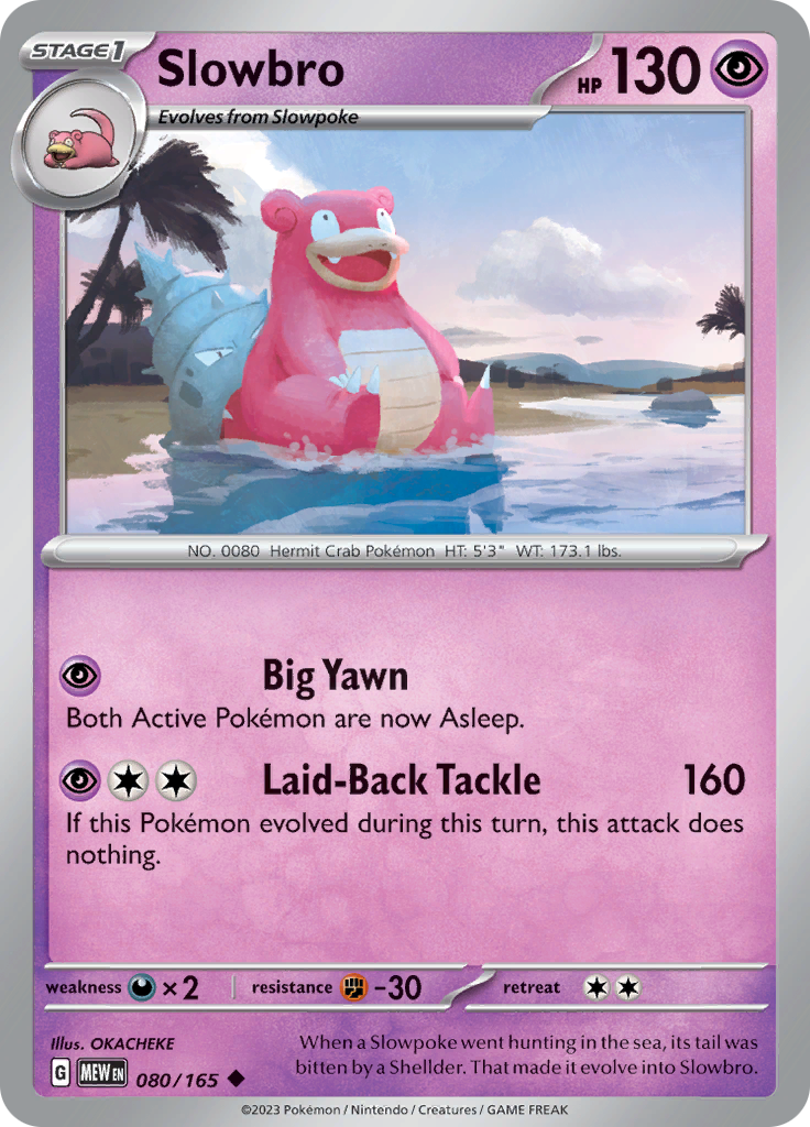 Slowbro (080/165) [Scarlet & Violet 151] | Exor Games Summserside