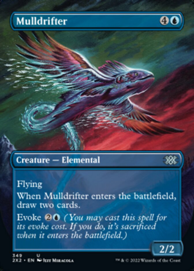 Mulldrifter (Borderless Alternate Art) [Double Masters 2022] | Exor Games Summserside