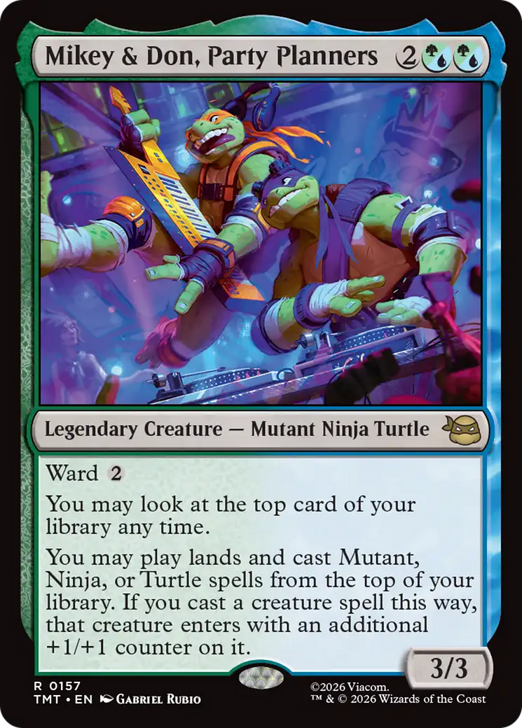 Mikey & Don, Party Planners [Teenage Mutant Ninja Turtles] | Exor Games Summserside