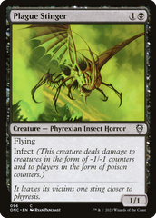 Plague Stinger [Phyrexia: All Will Be One Commander] | Exor Games Summserside