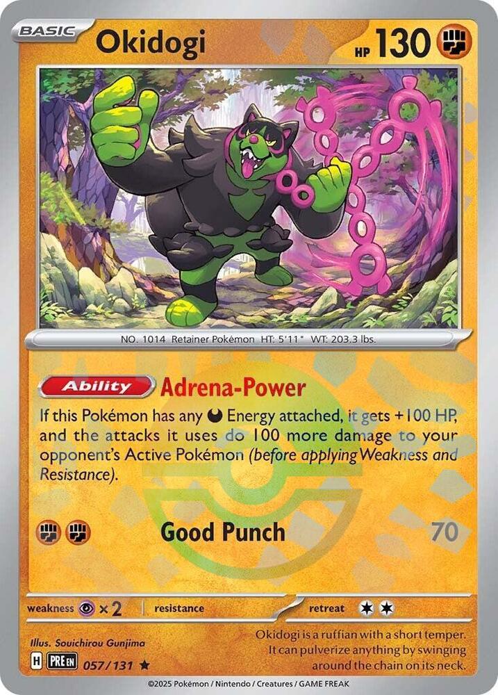 Okidogi (057/131) (Poke Ball Pattern) [Scarlet & Violet: Prismatic Evolutions] | Exor Games Summserside