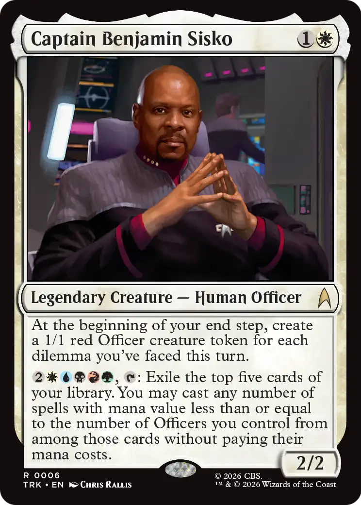 Captain Benjamin Sisko [Star Trek] | Exor Games Summserside