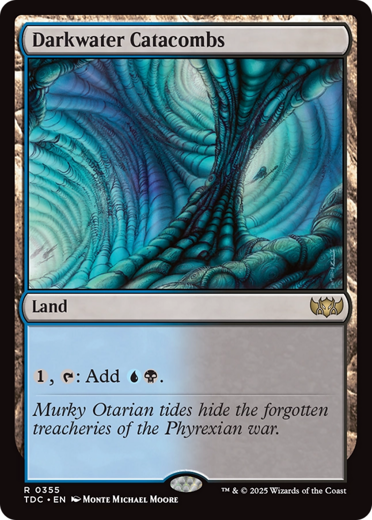 Darkwater Catacombs [Tarkir: Dragonstorm Commander] | Exor Games Summserside