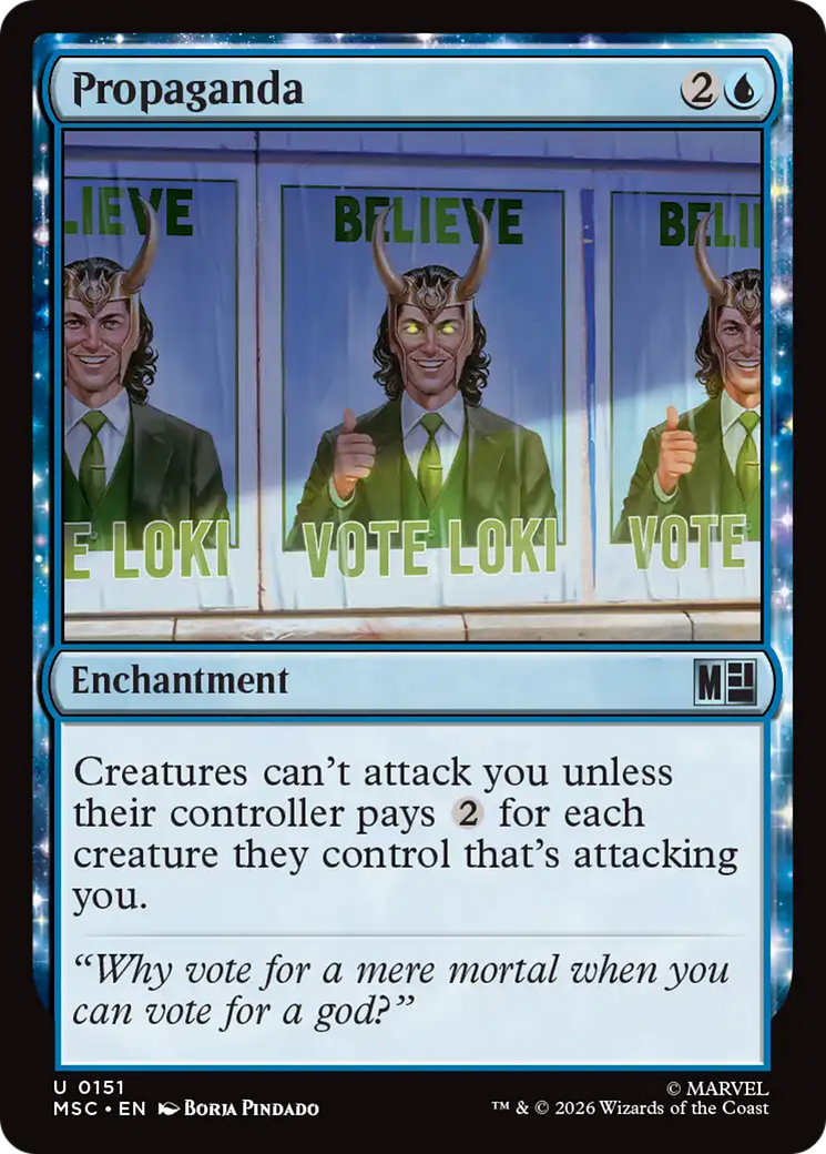 Propaganda (Surge Foil) [Marvel Super Heroes Commander] | Exor Games Summserside