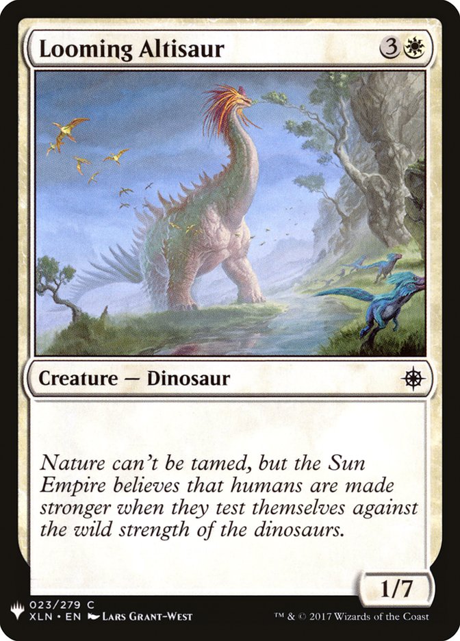 Looming Altisaur [Mystery Booster] | Exor Games Summserside
