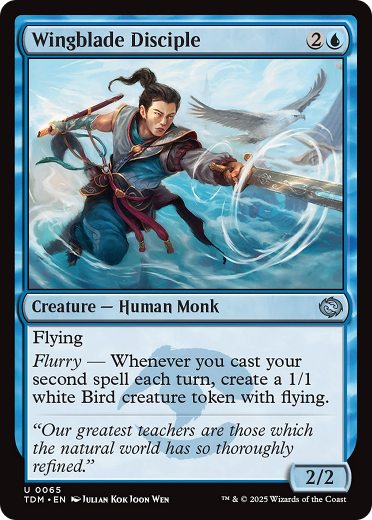 Wingblade Disciple [Tarkir: Dragonstorm] | Exor Games Summserside