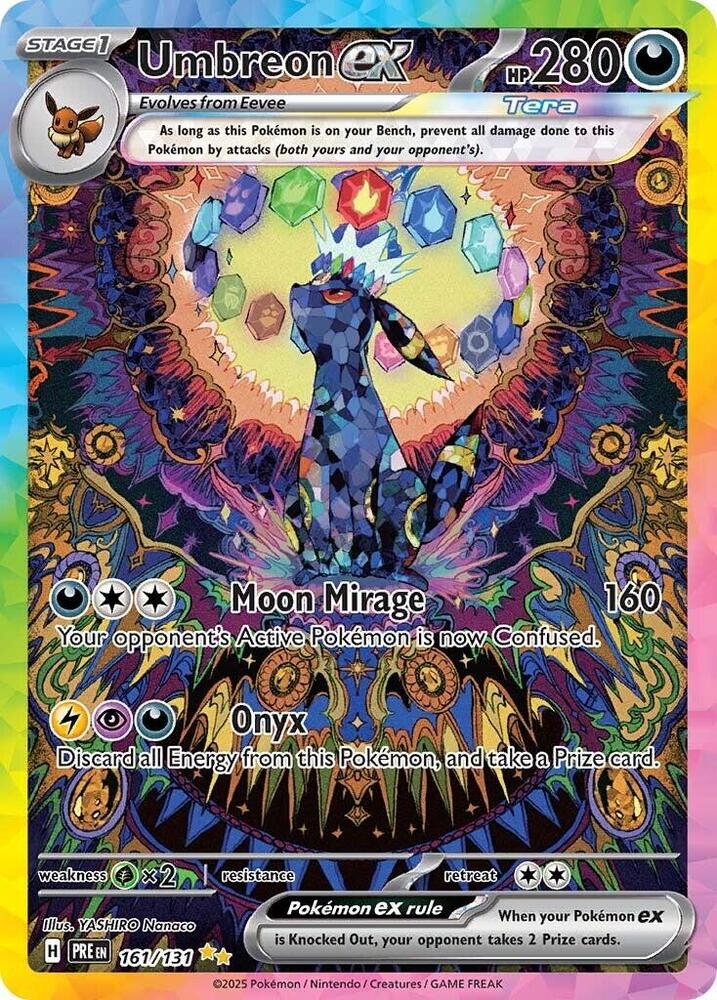 Umbreon ex (161/131) [Scarlet & Violet: Prismatic Evolutions] | Exor Games Summserside
