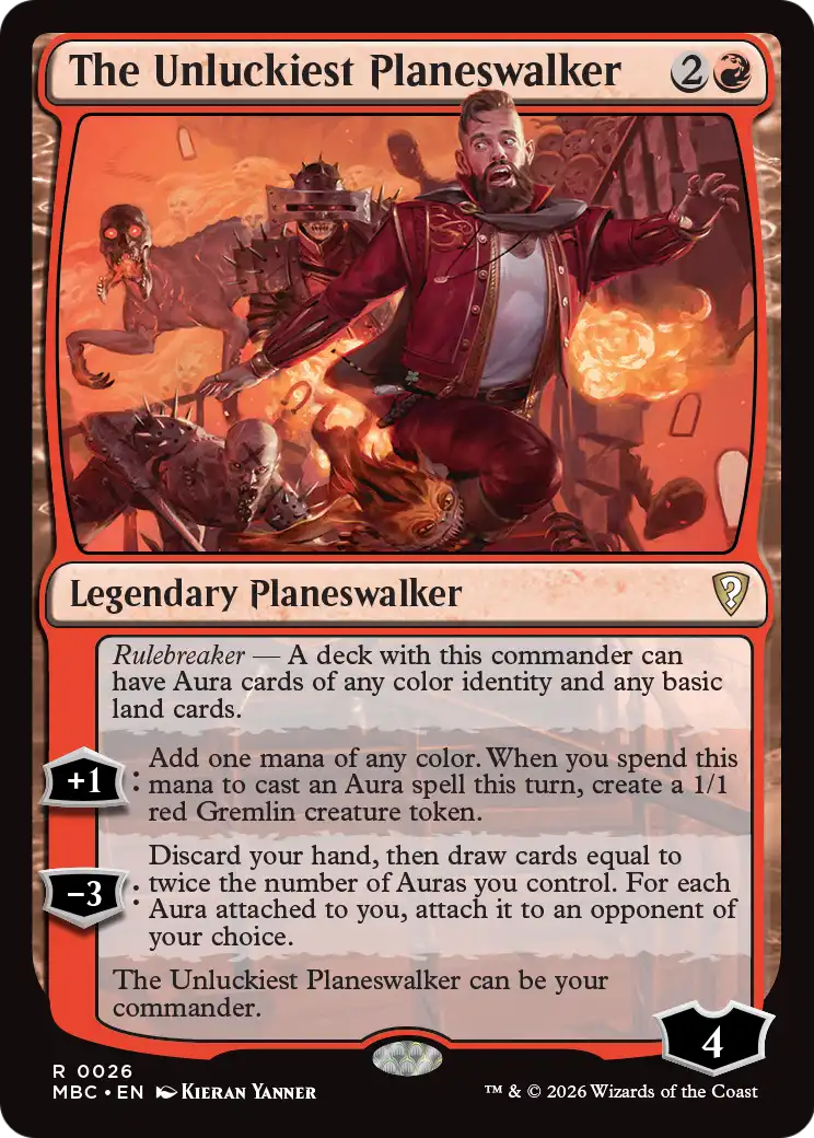 The Unluckiest Planeswalker [Mystery Booster: Commander Edition] | Exor Games Summserside