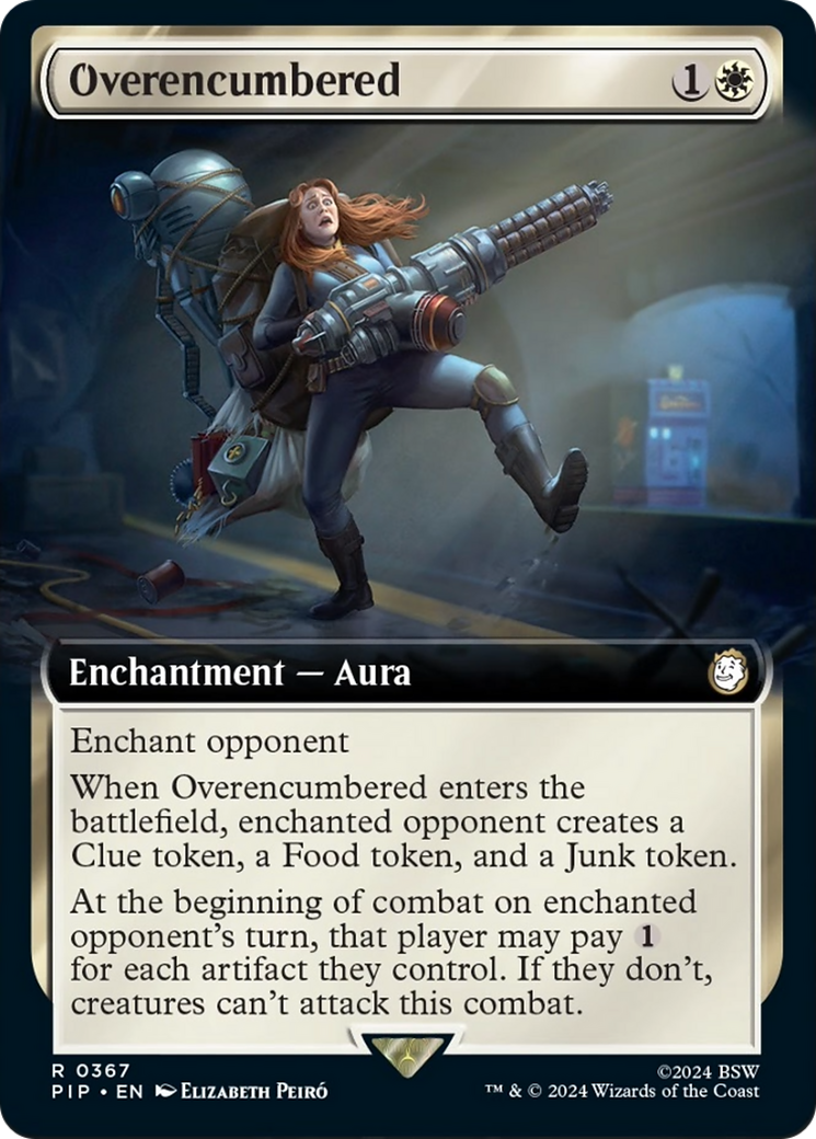 Overencumbered (Extended Art) [Fallout] | Exor Games Summserside