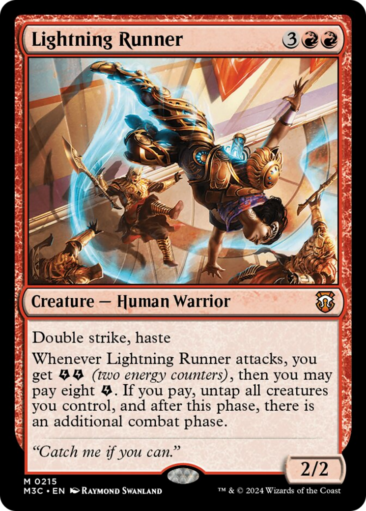 Lightning Runner [Modern Horizons 3 Commander] | Exor Games Summserside