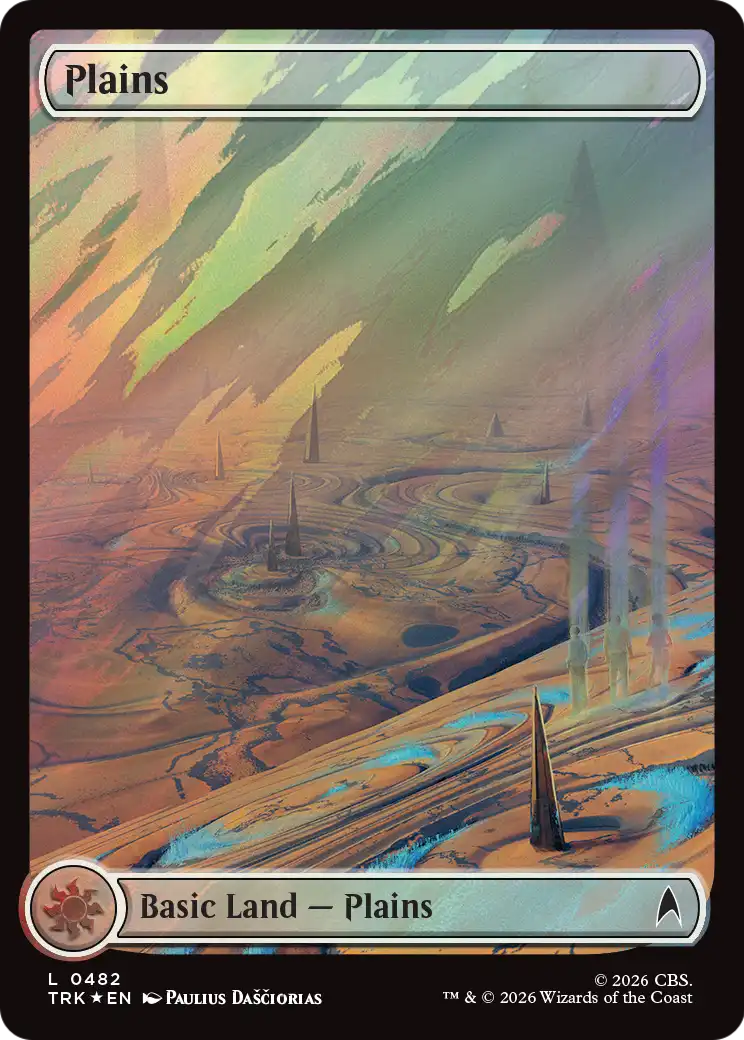Plains (0482) (Surge Foil) [Star Trek] | Exor Games Summserside