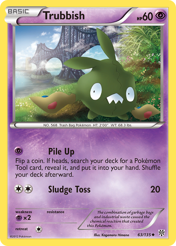 Trubbish (63/135) [Black & White: Plasma Storm] | Exor Games Summserside